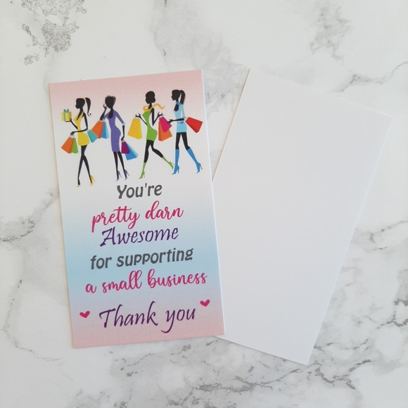 100 Thank You Cards - Picture 2 of 4